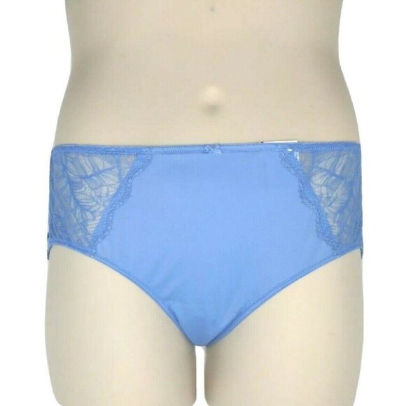 BOGO INC International Concepts Lace Inset Hipster Panties Yacht Blue 2X NEW Lot - Picture 4 of 10